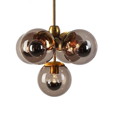 Подвесная люстра Modo Chandelier 5 Globes Gold 12280