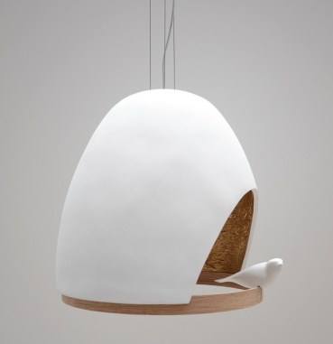 Подвесной светильник Oiseau White Gold 12098